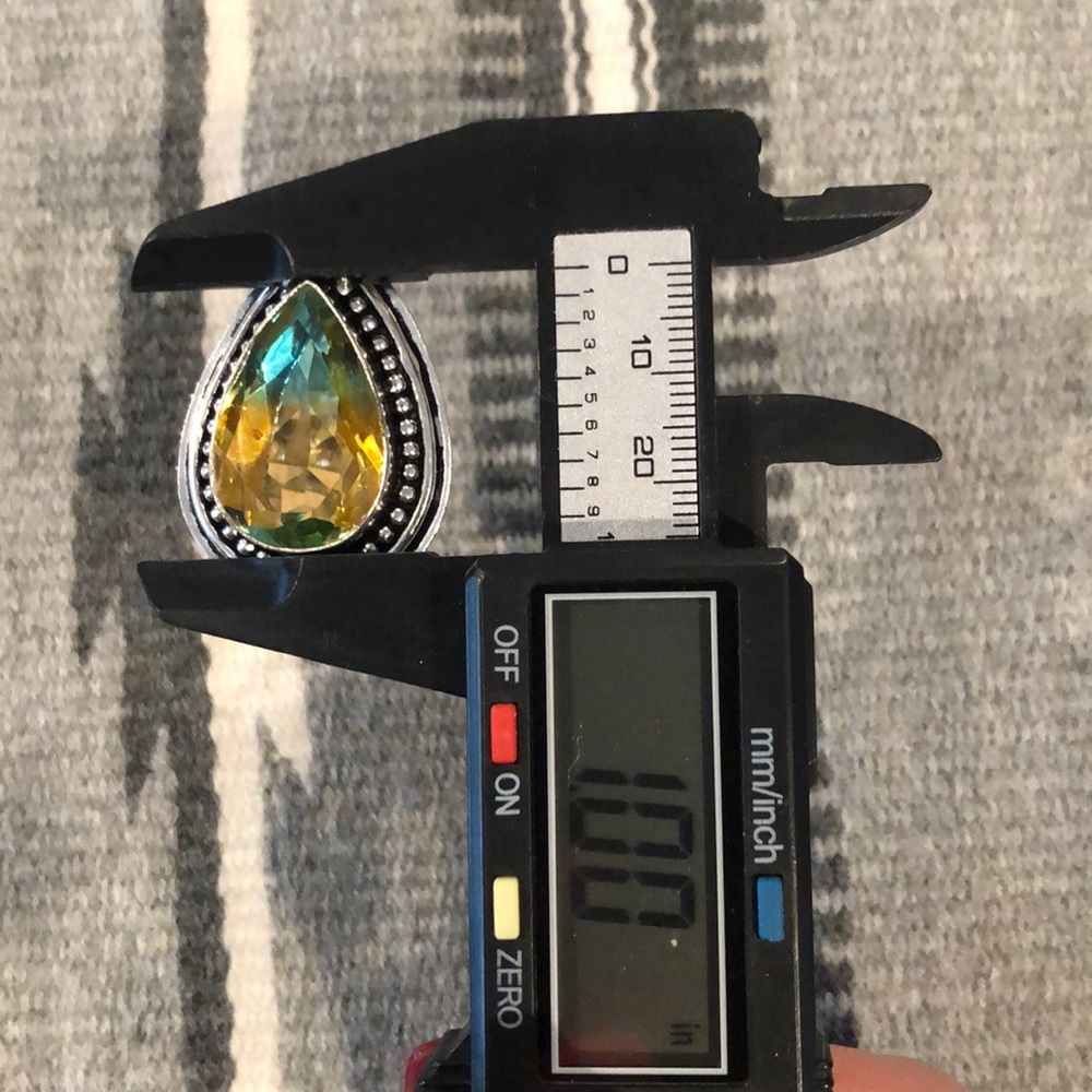 Multi Colored Stone Ring - image 7